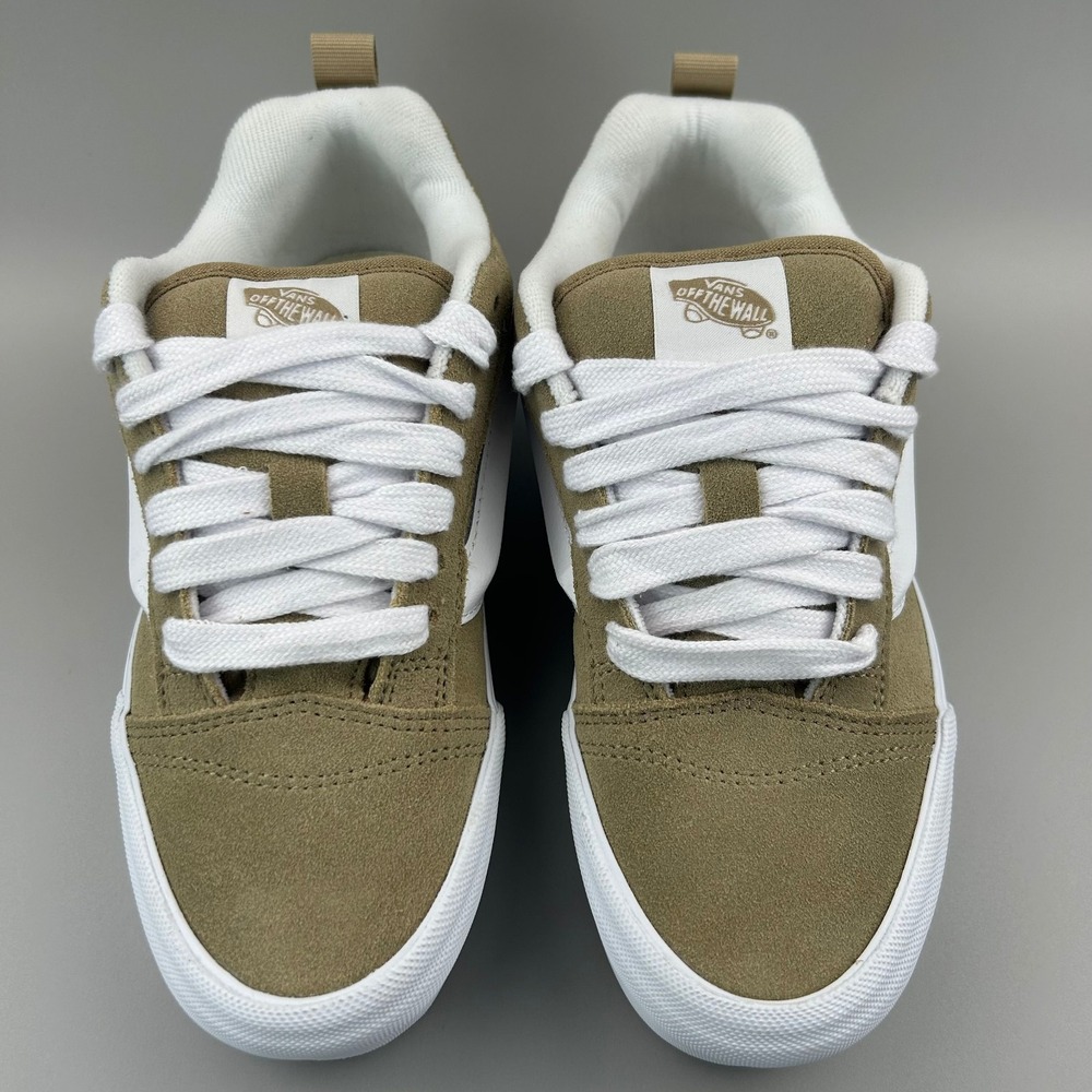 Vans Knu Stack Nostalgia Cornstalk Women Size 7 Beige Chunky Platform Shoes NEW - Picture 3 of 6